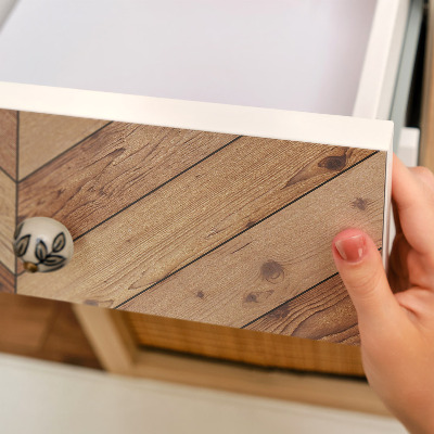 Samolepilna folija za pohištvo Parket ribje kosti