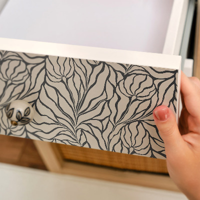 Samolepilna tapeta za pohištvo Sestava listov