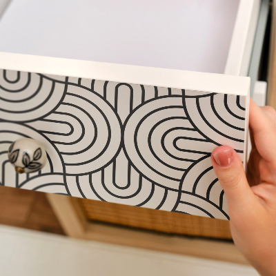 Samolepilna folija za pohištvo Geometrijski vzorci