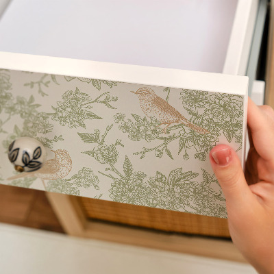 Folija za pohištvo Botanični vzorec