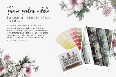 Folija za pohištvo Gorčična barva