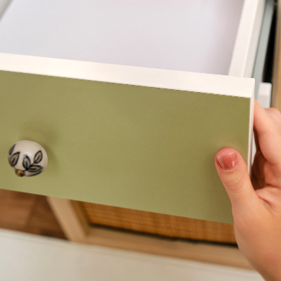 Samolepilna folija za pohištvo Zelena vintage