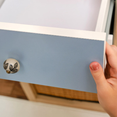 Samolepilna tapeta za pohištvo Svetlo modra