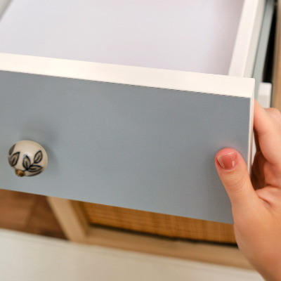 Nalepka za pohištvo Pastelno modra