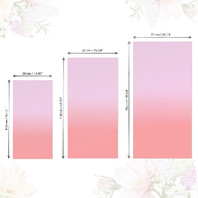 Nalepka za pohištvo Roza preliv