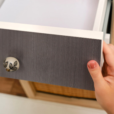 Nalepka za pohištvo Lesena eleganca