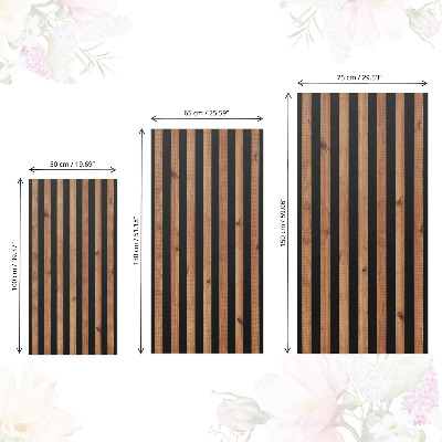 Nalepka za pohištvo Lesene letvice