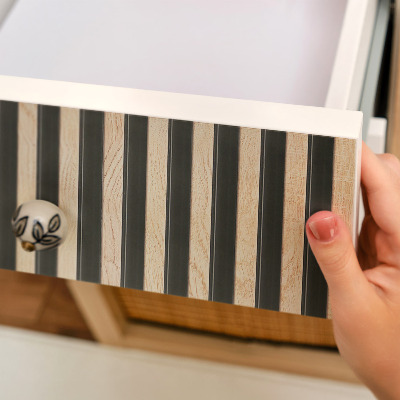 Samolepilna tapeta za pohištvo Navpične črte