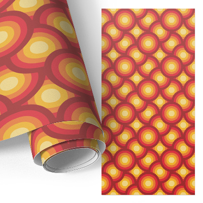 Samolepilna folija za pohištvo Barviti krogi