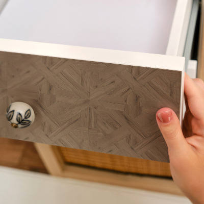 Samolepilna tapeta za pohištvo Lesena simetrija