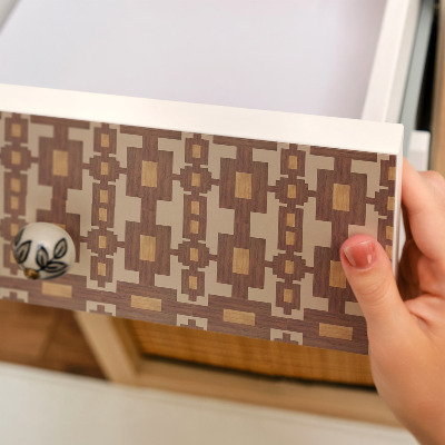 Samolepilna tapeta za pohištvo Retro vzorec