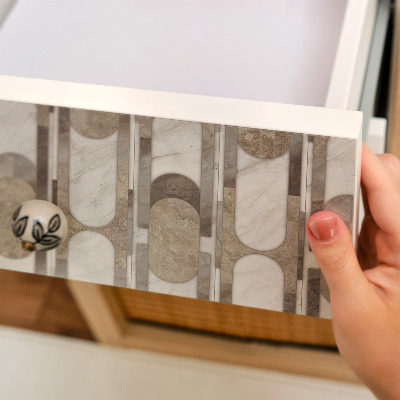 Samolepilna tapeta za pohištvo Zemeljski vzorci