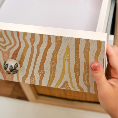 Pohištvena folija Leseni valovi