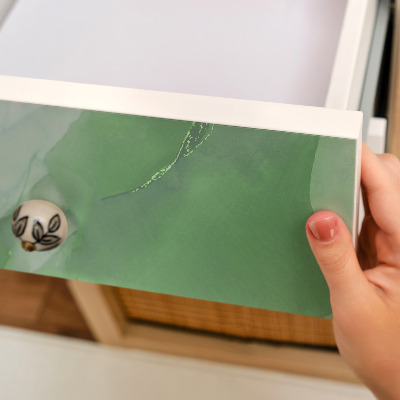 Samolepilna folija za pohištvo Zelena abstrakcija