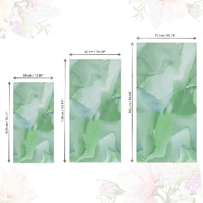 Samolepilna folija za pohištvo Zelena abstrakcija