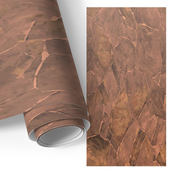 Samolepilna tapeta za pohištvo Kamniti mozaik