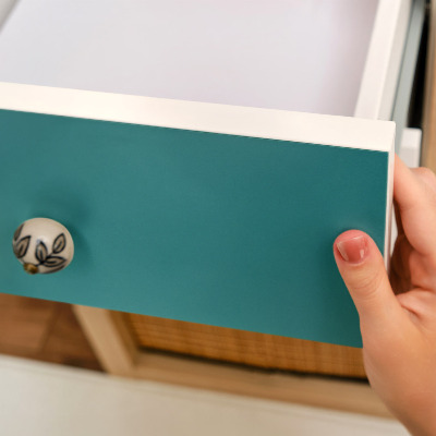 Nalepka za pohištvo Hladna turkizna