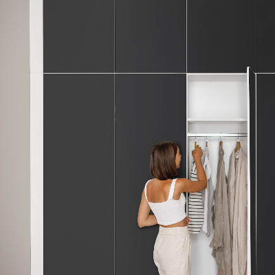 Pohištvena folija Črna