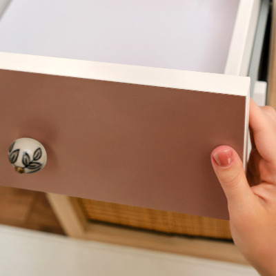 Folija za pohištvo Temno oranžna