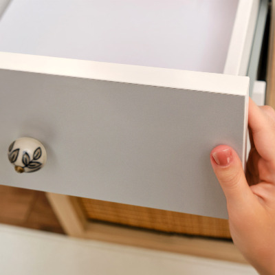 Pohištvena folija Gladka siva