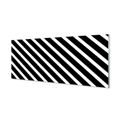 Steklena slika Zebra stripes