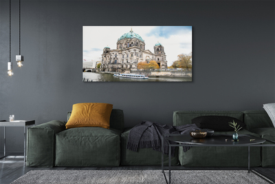 Steklena slika Nemčija berlin katedrala river