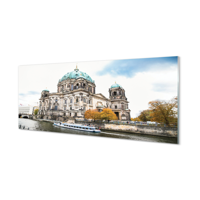 Steklena slika Nemčija berlin katedrala river