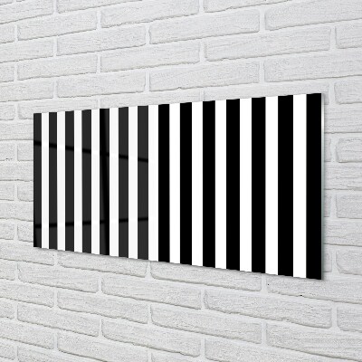 Steklena slika Geometrijski zebra stripes