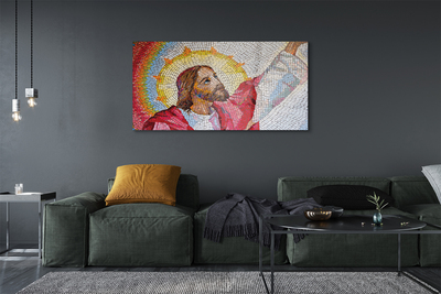 Steklena slika Mozaik jezus