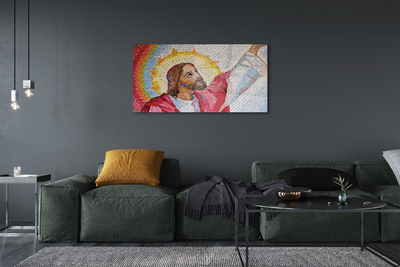 Steklena slika Mozaik jezus