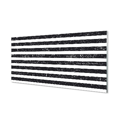 Steklena slika Zebra stripes lise