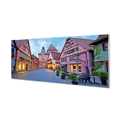 Steklena slika Nemčija old town