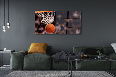 Slika na steklu Košarko