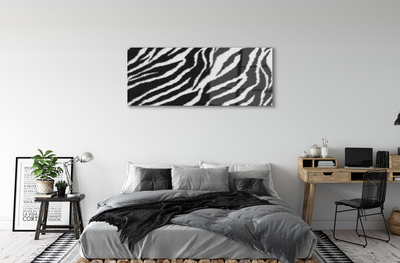 Steklena slika Zebra krzna