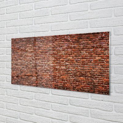 Slika na steklu Kamniti zid