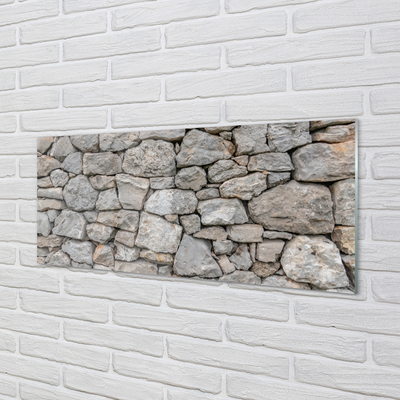 Slika na steklu Kamniti zid zid