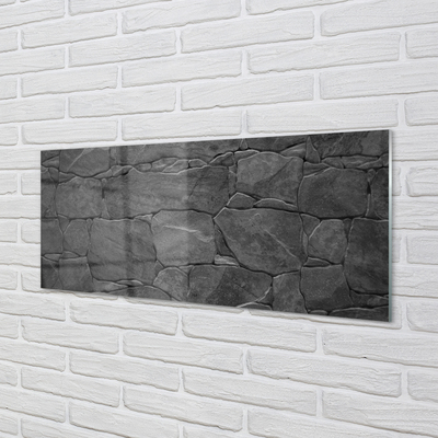 Slika na steklu Kamniti zid zid