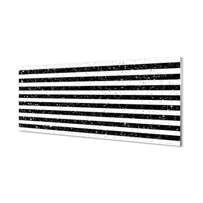 Steklena slika Madeži zebra stripes
