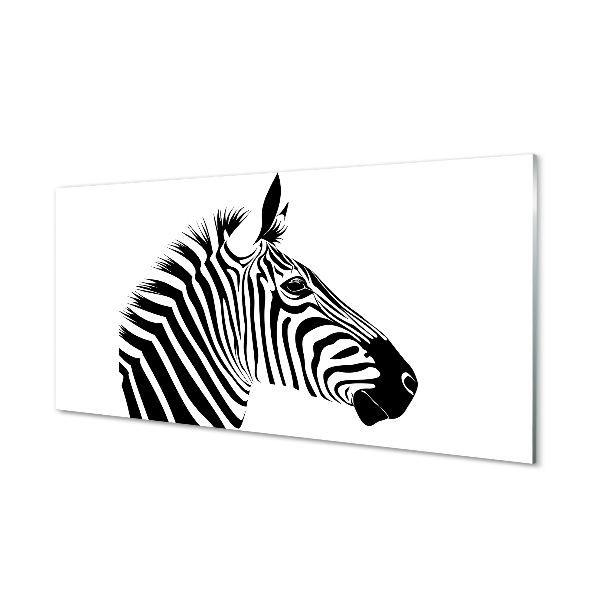 Steklena slika Slika zebra