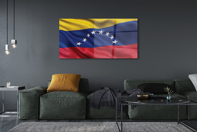 Steklena slika Zastava venezuela