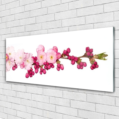 Steklena slika Cherry blossom vejica