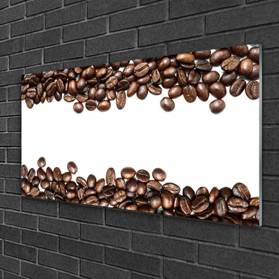 Steklena slika Kuhinja kavna zrna