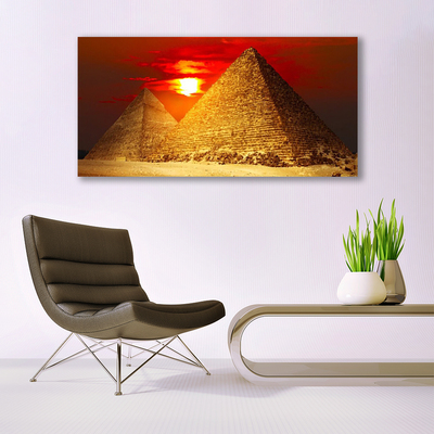 Steklena slika Piramide arhitektura