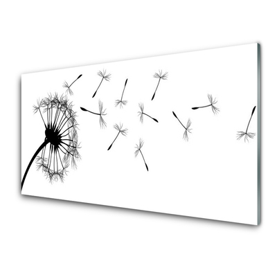 Slika na steklu Regrat dandelion flower