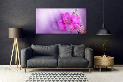 Slika na steklu Orchid latice cvetje