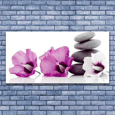 Slika na steklu Cvetje aromaterapija