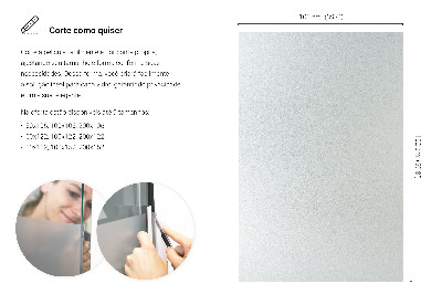 Samolepilna folija za okna polprosojna