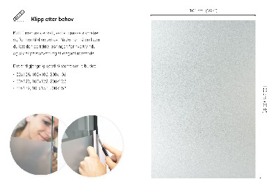 Samolepilna folija za okna polprosojna