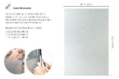 Samolepilna folija za okna polprosojna