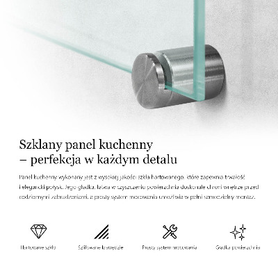 Kuhinjska plošča prozorna